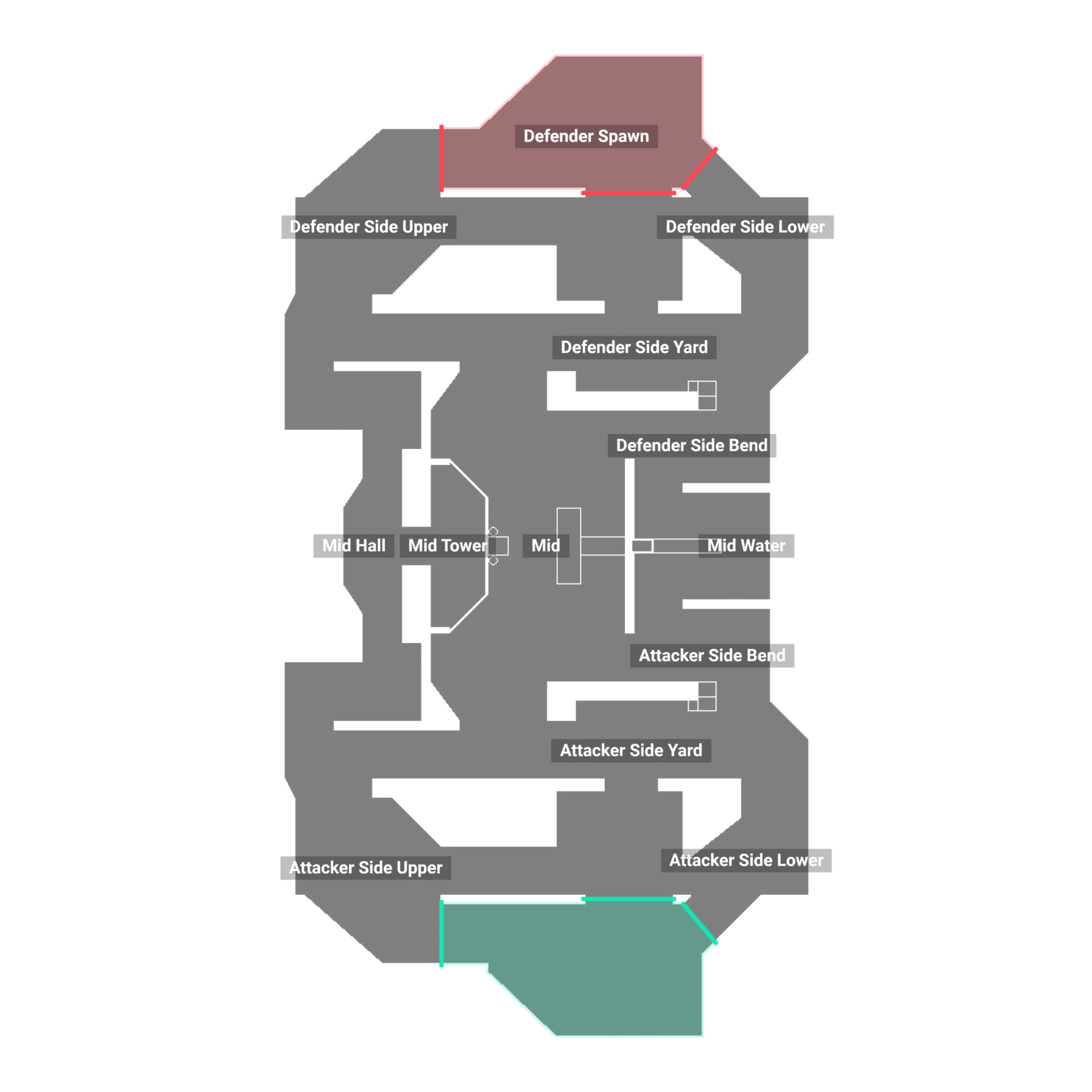 Glitch tactical overview with callouts